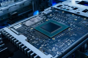 High-density PCB for AI hardware in a server test environment